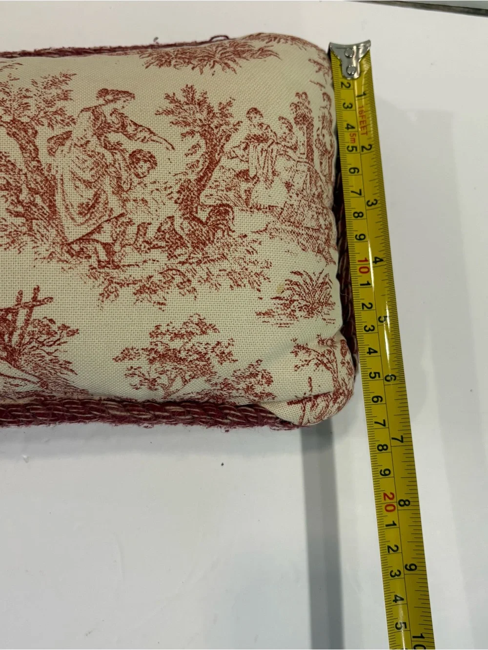 Waverly red toile